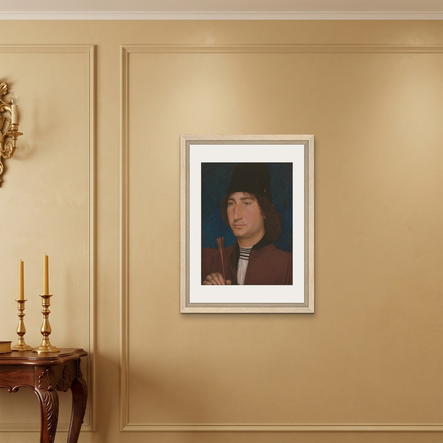 Orlonzo - FRAMED CANVAS WOOD 60x80cm24x32 ROOM