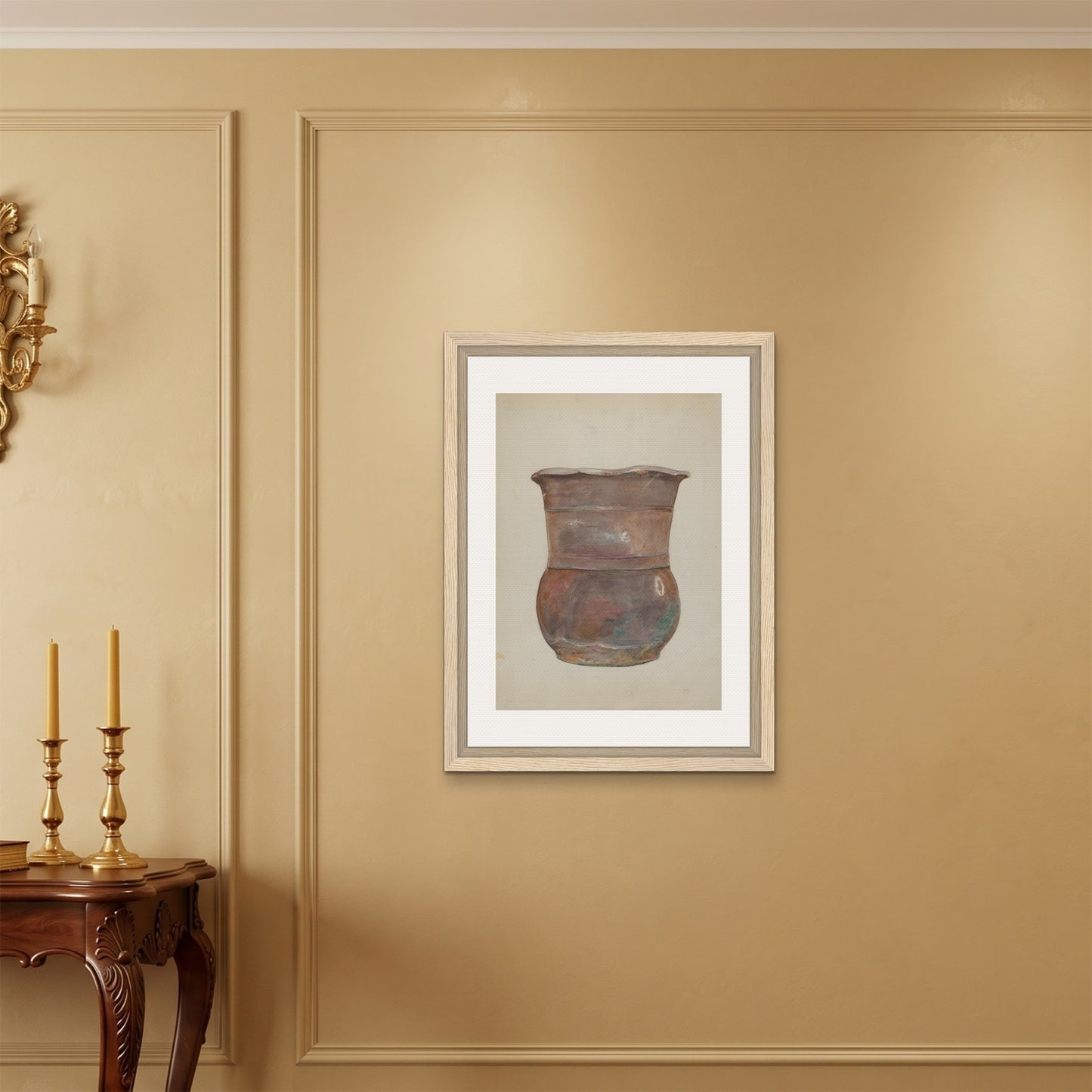 Orlonzo - FRAMED CANVAS WOOD 60x80cm24x32 ROOM
