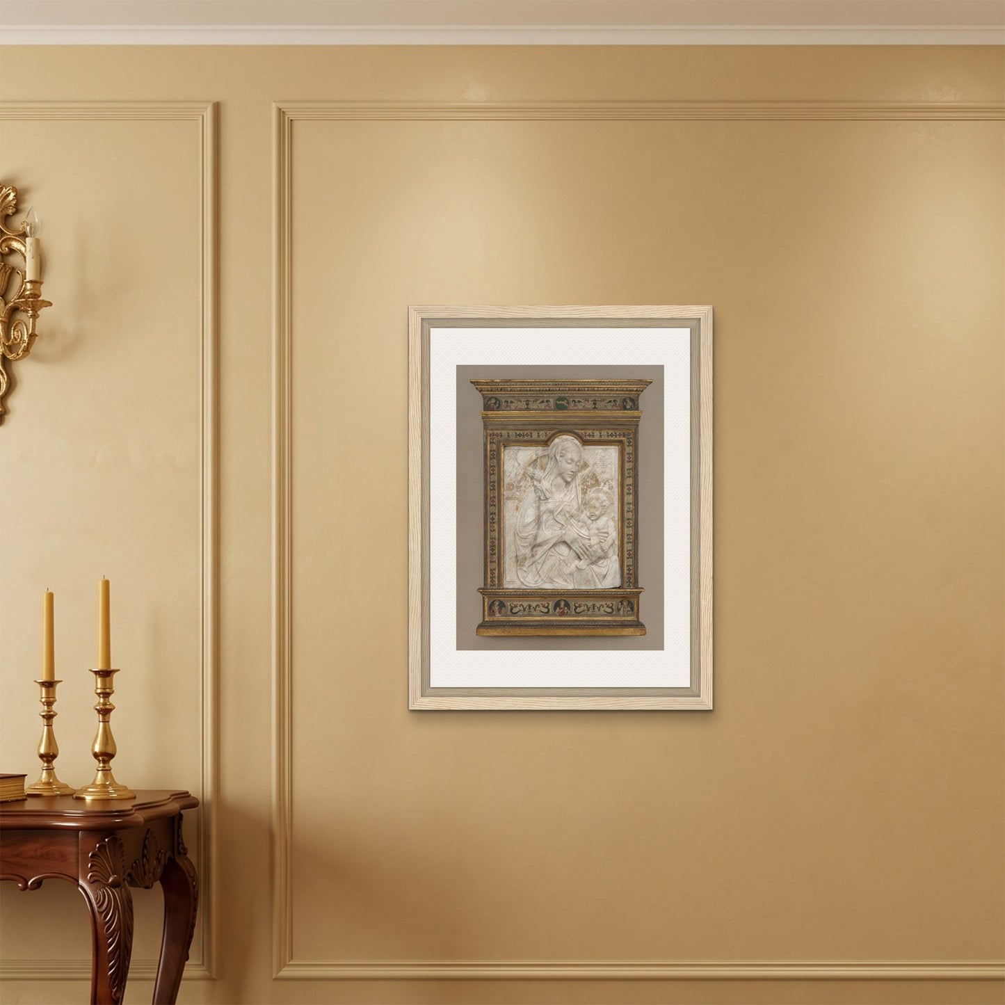 Orlonzo - FRAMED CANVAS WOOD 60x80cm24x32 ROOM