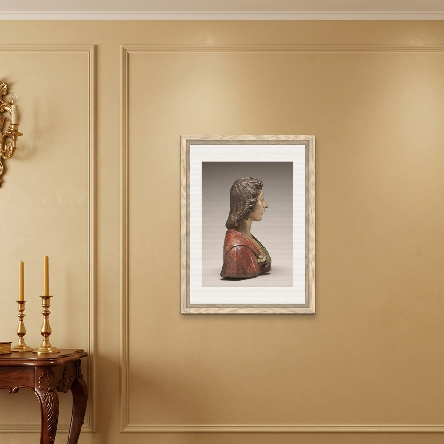 Orlonzo - FRAMED CANVAS WOOD 60x80cm24x32 ROOM