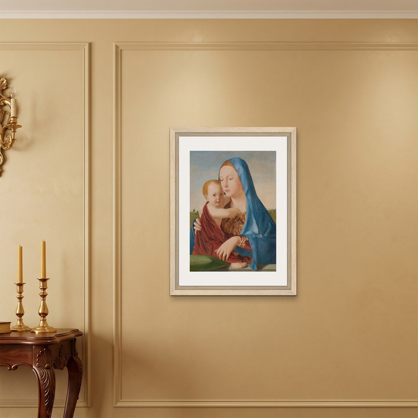 Orlonzo - FRAMED CANVAS WOOD 60x80cm24x32 ROOM