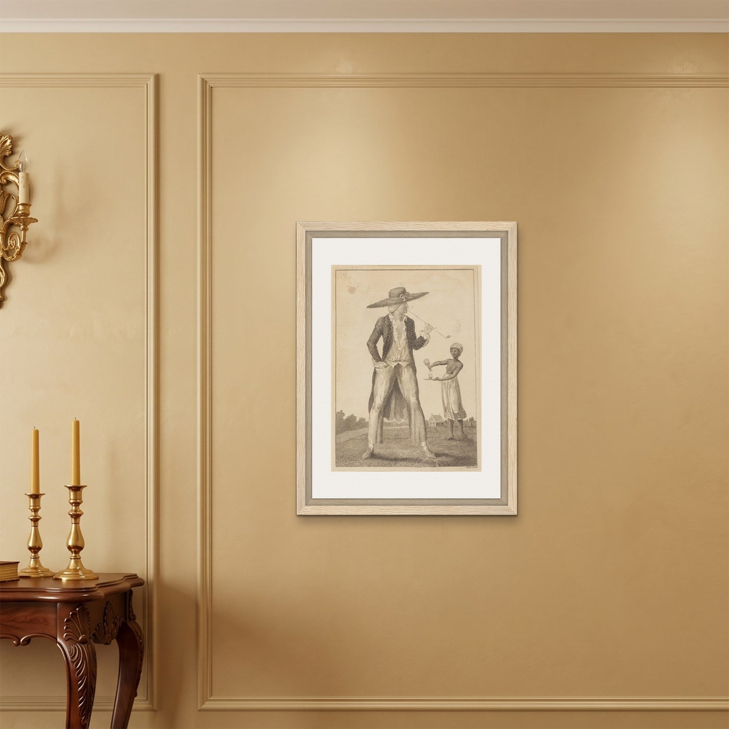 Orlonzo - FRAMED CANVAS WOOD 60x80cm24x32 ROOM