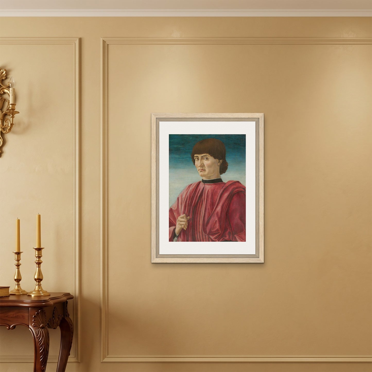 Orlonzo - FRAMED CANVAS WOOD 60x80cm24x32 ROOM