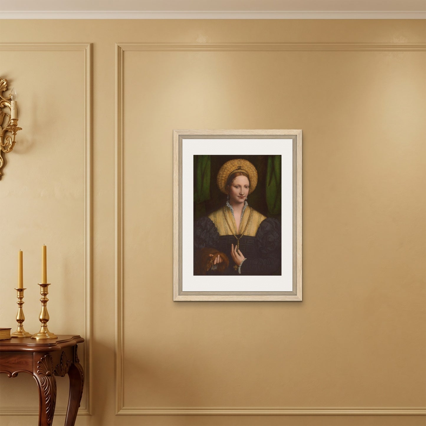 Orlonzo - FRAMED CANVAS WOOD 60x80cm24x32 ROOM