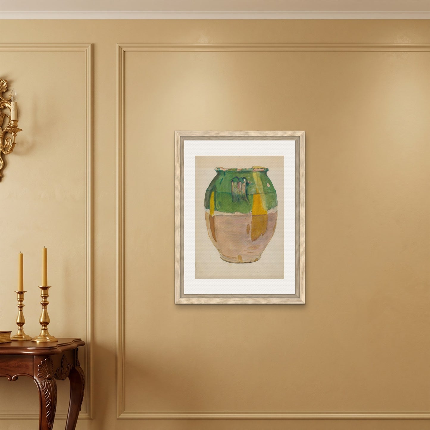 Orlonzo - FRAMED CANVAS WOOD 60x80cm24x32 ROOM