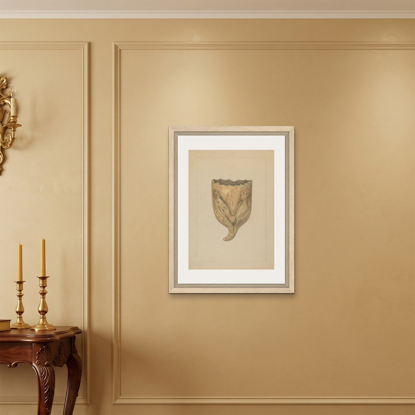 Orlonzo - FRAMED CANVAS WOOD 60x80cm24x32 ROOM