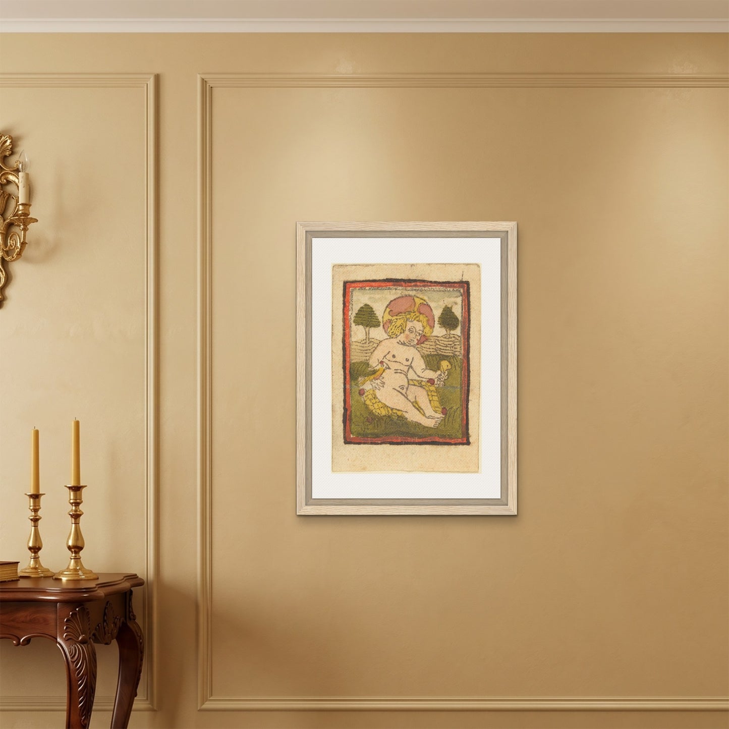 Orlonzo - FRAMED CANVAS WOOD 60x80cm24x32 ROOM