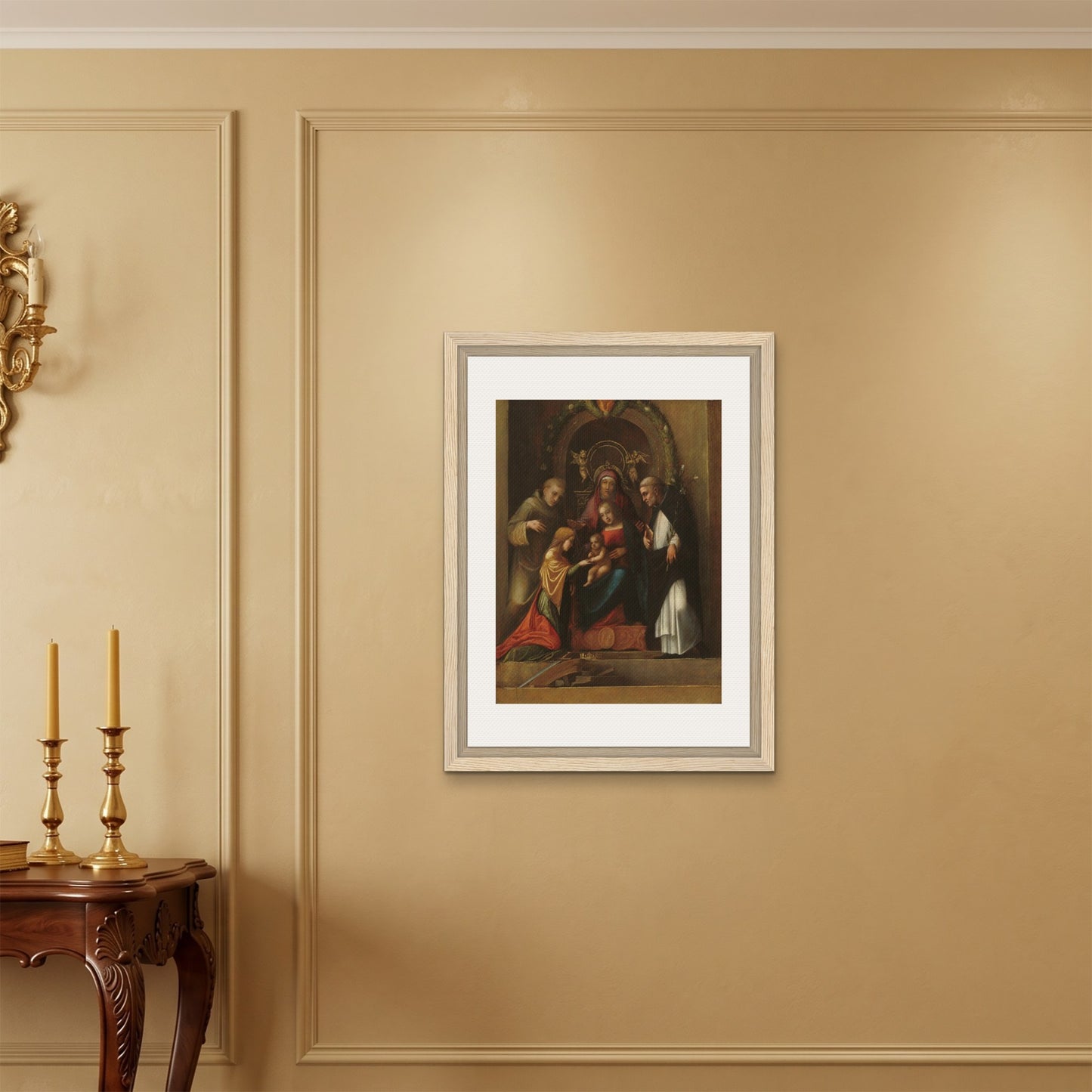 Orlonzo - FRAMED CANVAS WOOD 60x80cm24x32 ROOM
