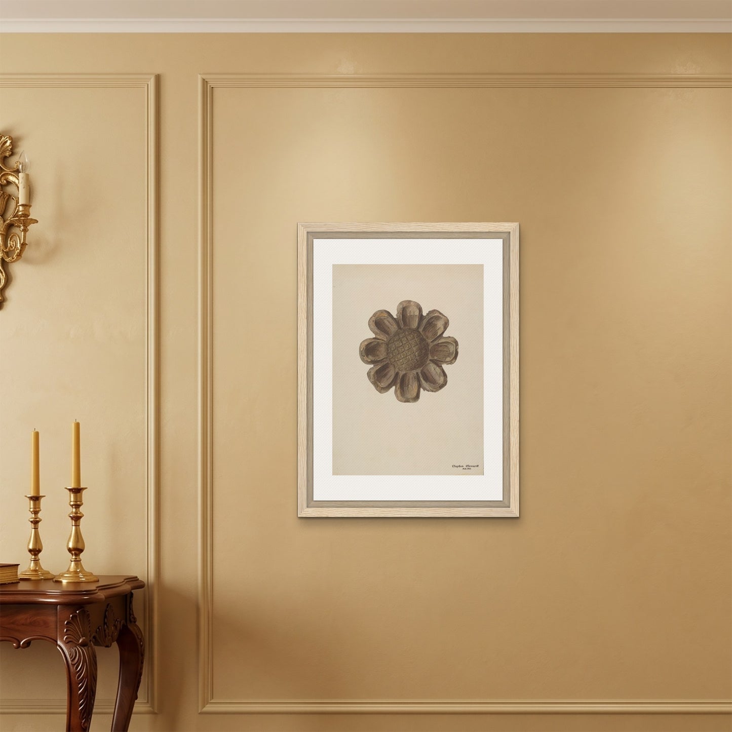 Orlonzo - FRAMED CANVAS WOOD 60x80cm24x32 ROOM