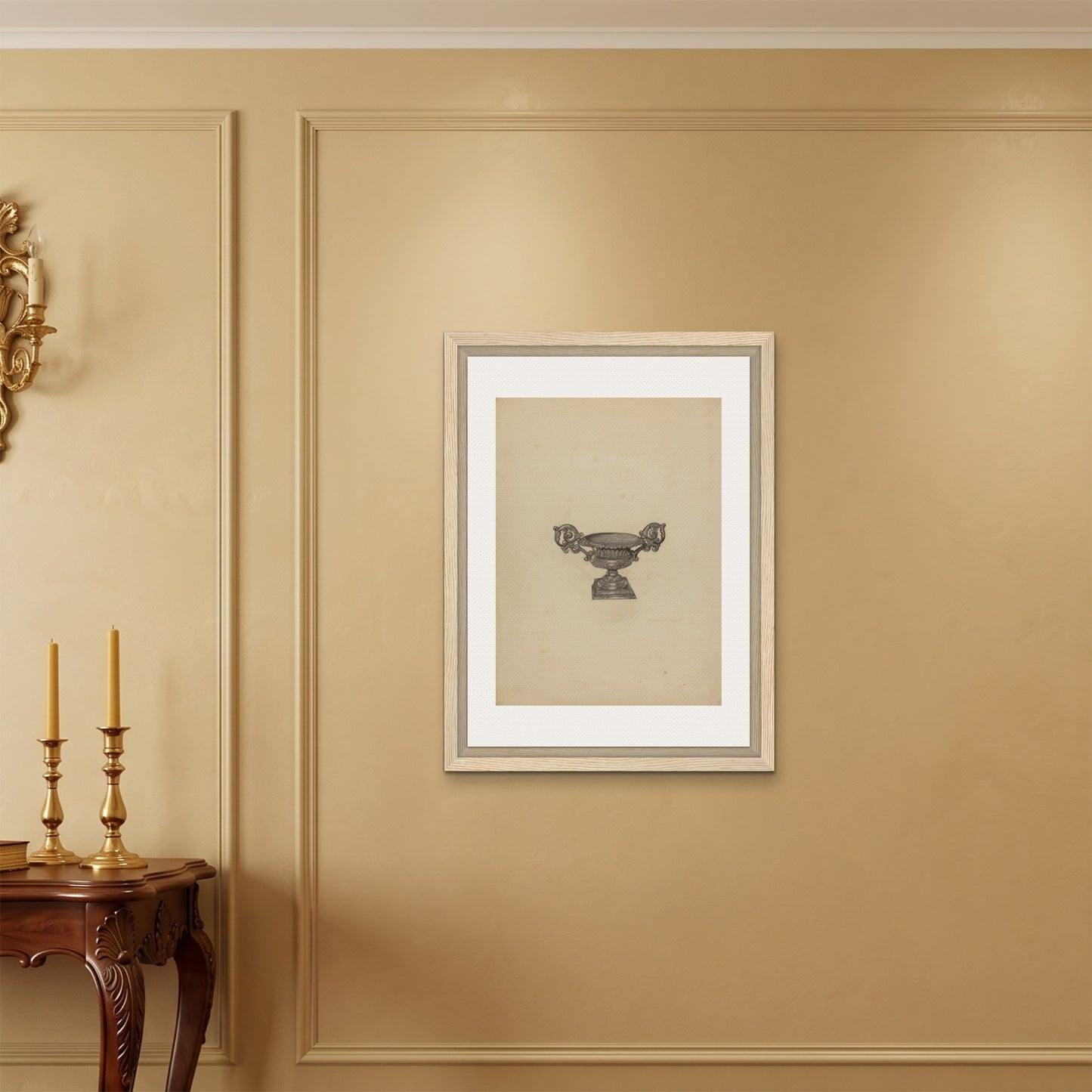 Orlonzo - FRAMED CANVAS WOOD 60x80cm24x32 ROOM