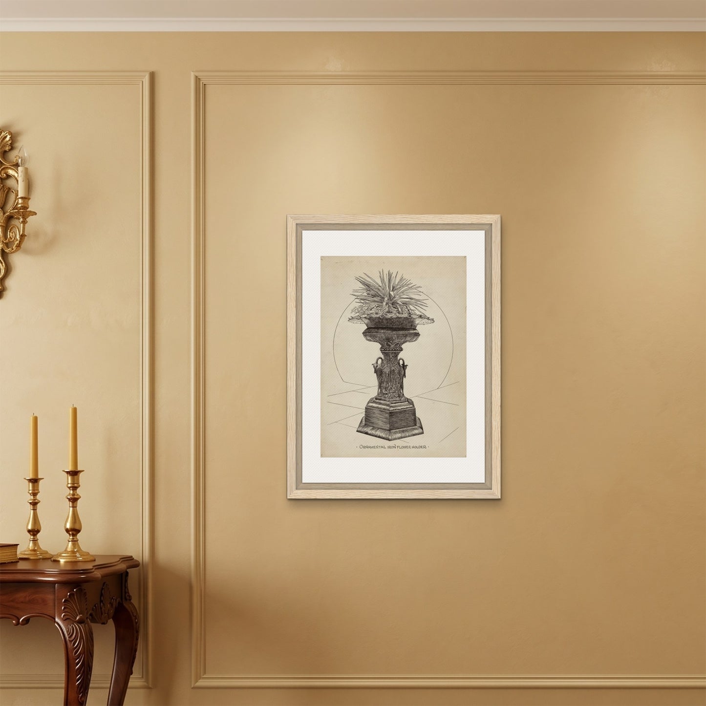 Orlonzo - FRAMED CANVAS WOOD 60x80cm24x32 ROOM