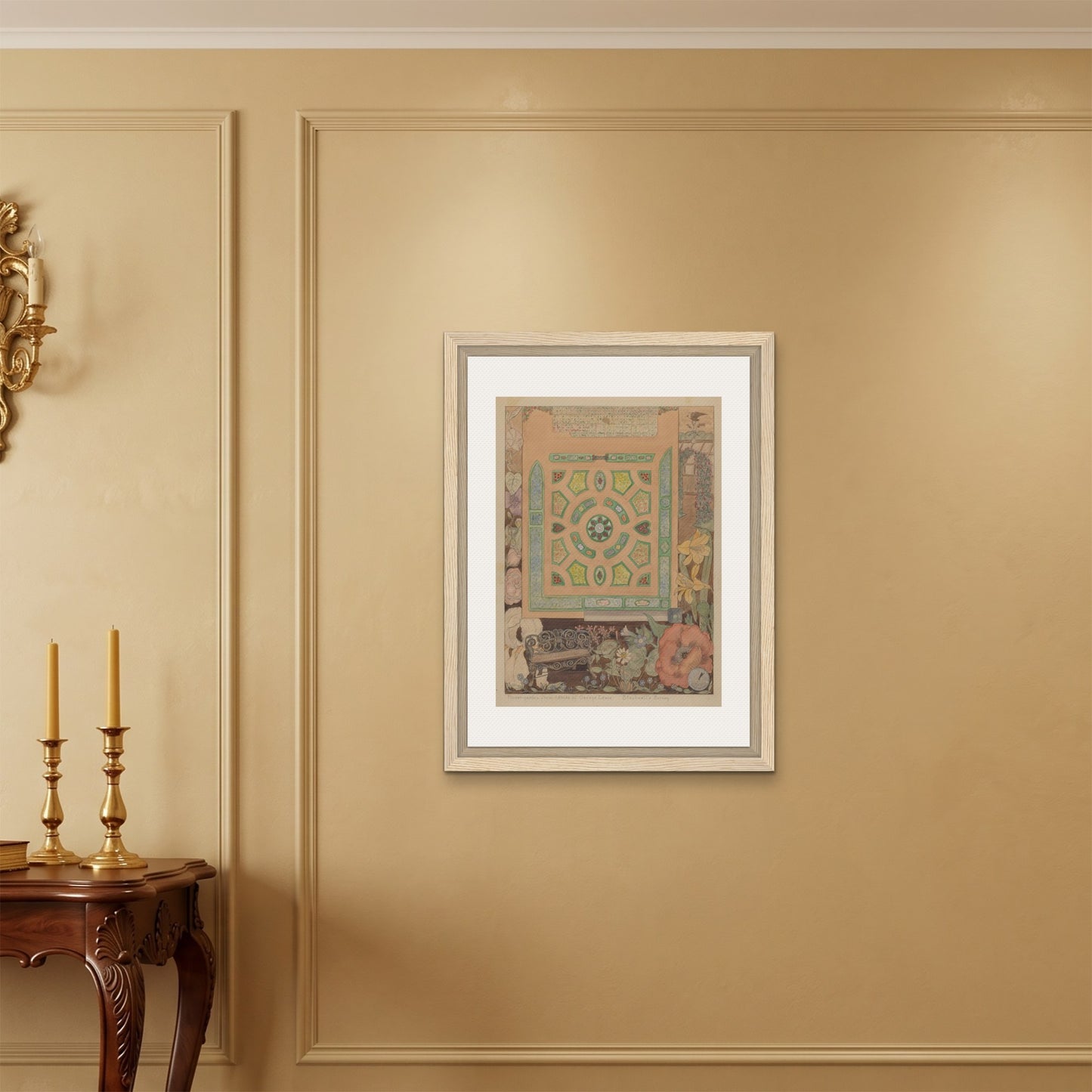 Orlonzo - FRAMED CANVAS WOOD 60x80cm24x32 ROOM