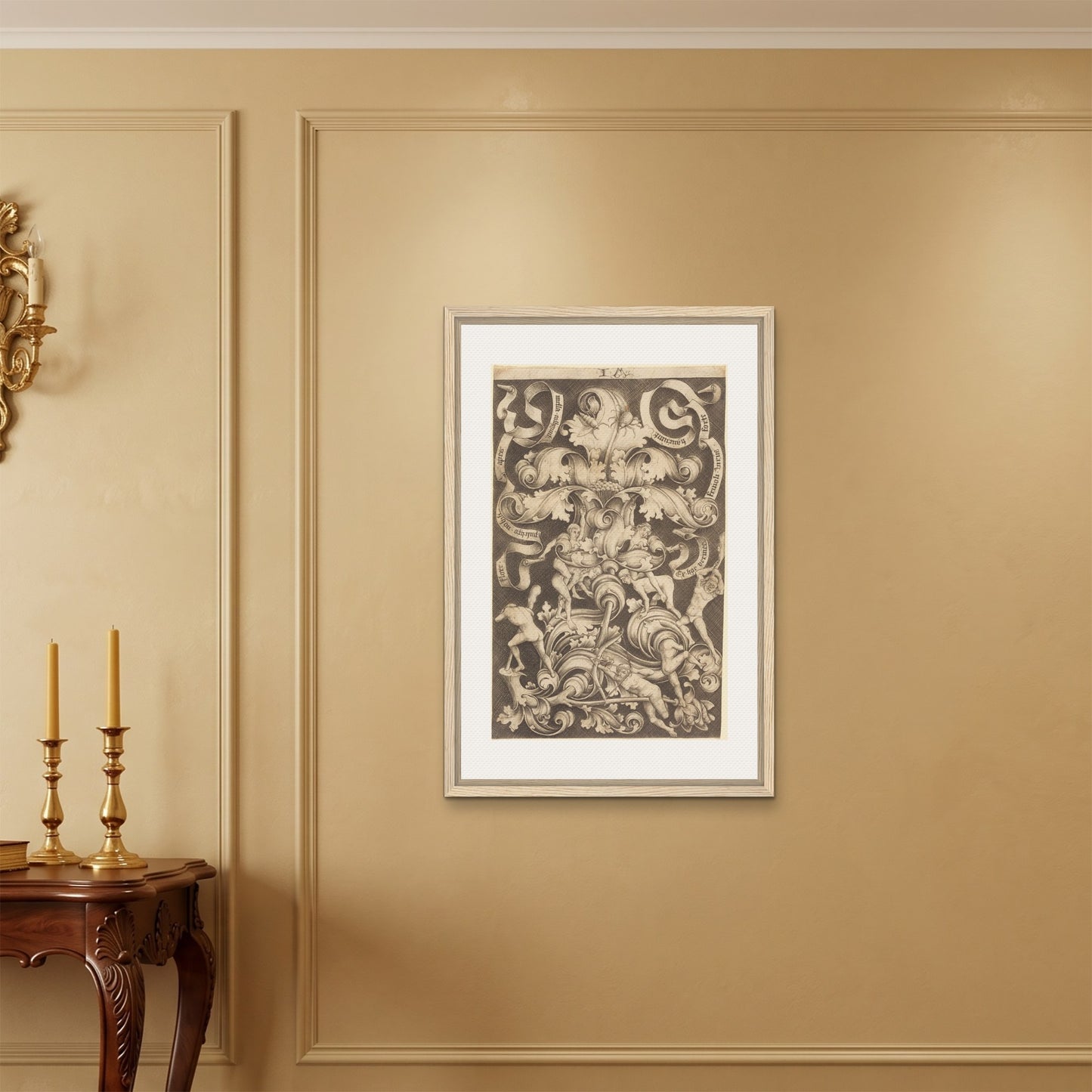 Orlonzo - FRAMED CANVAS WOOD 60x90cm24x36 ROOM