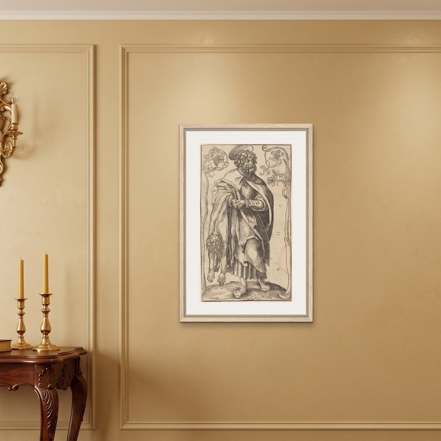 Orlonzo - FRAMED CANVAS WOOD 60x90cm24x36 ROOM