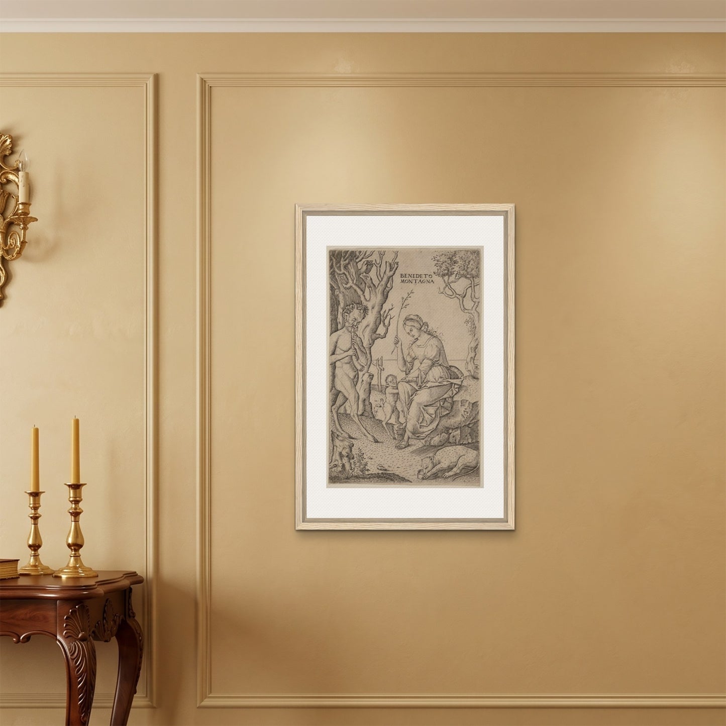 Orlonzo - FRAMED CANVAS WOOD 60x90cm24x36 ROOM