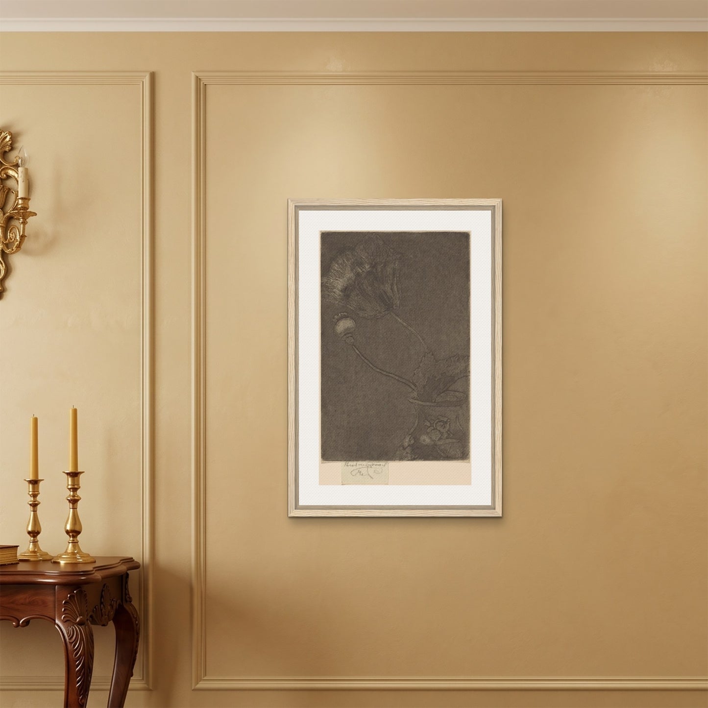 Orlonzo - FRAMED CANVAS WOOD 60x90cm24x36 ROOM