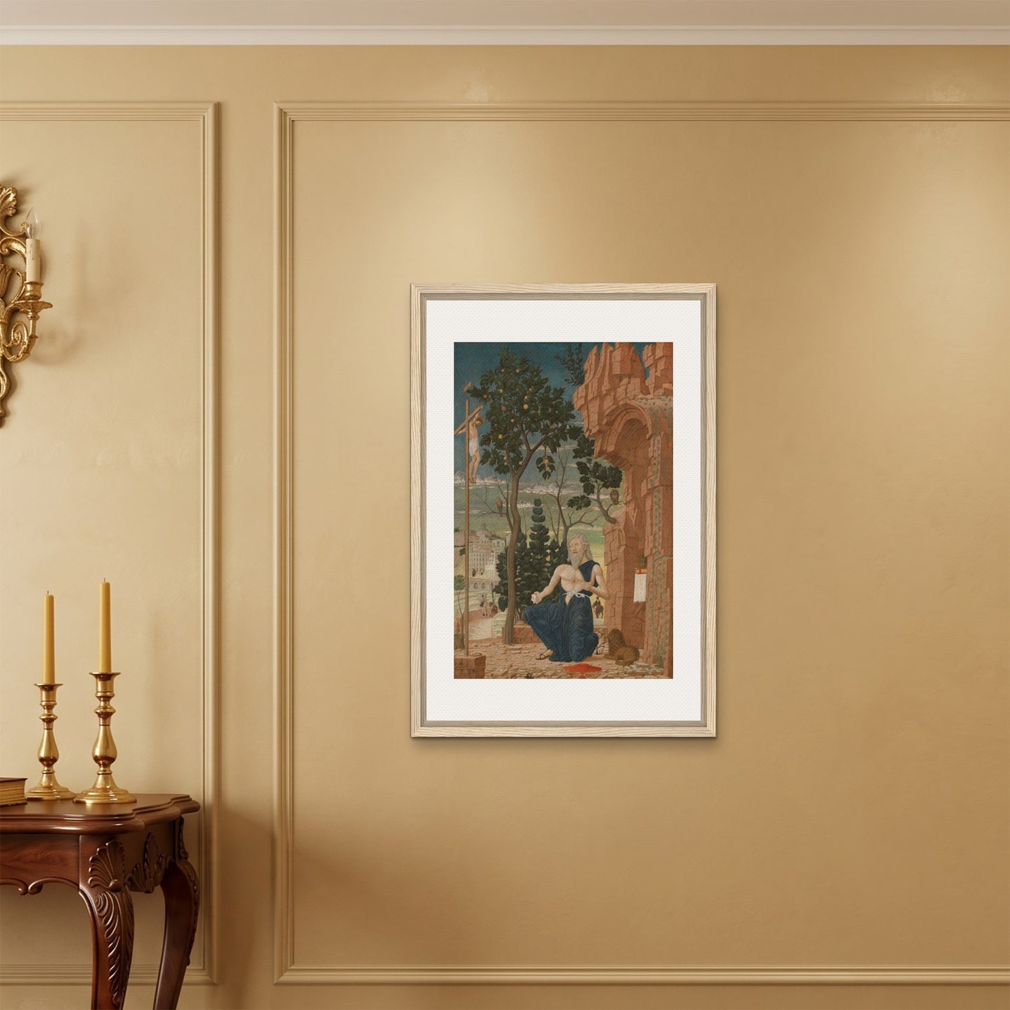 Orlonzo - FRAMED CANVAS WOOD 60x90cm24x36 ROOM