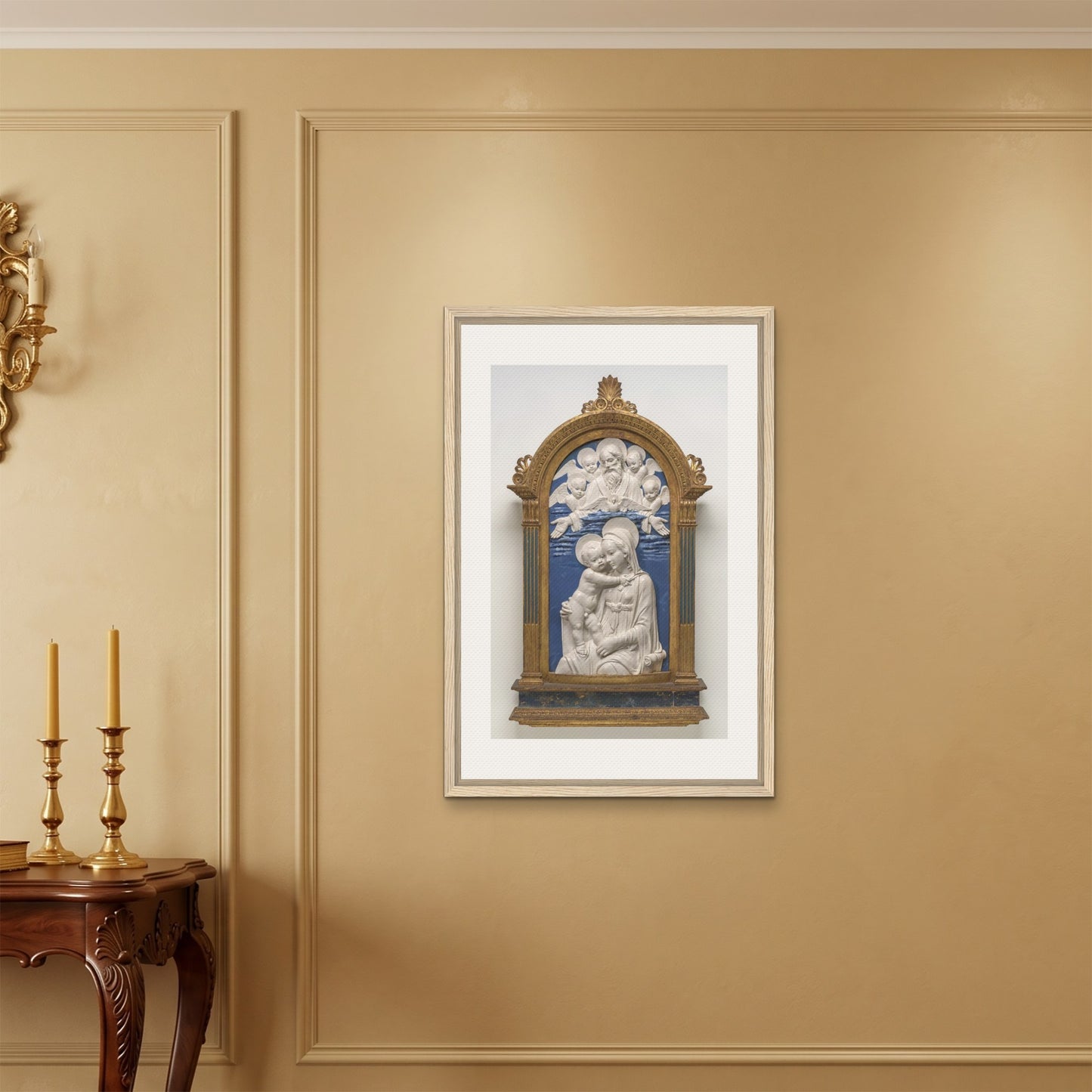 Orlonzo - FRAMED CANVAS WOOD 60x90cm24x36 ROOM