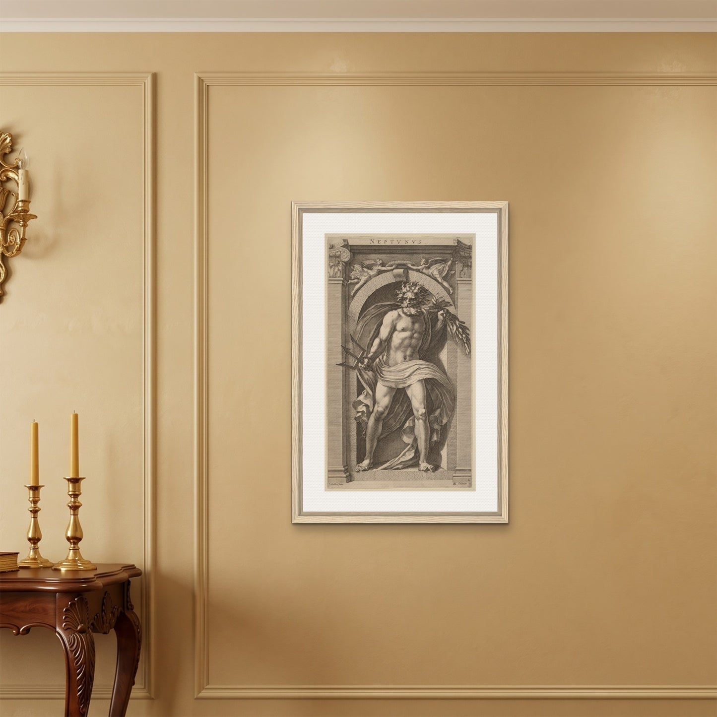 Orlonzo - FRAMED CANVAS WOOD 60x90cm24x36 ROOM