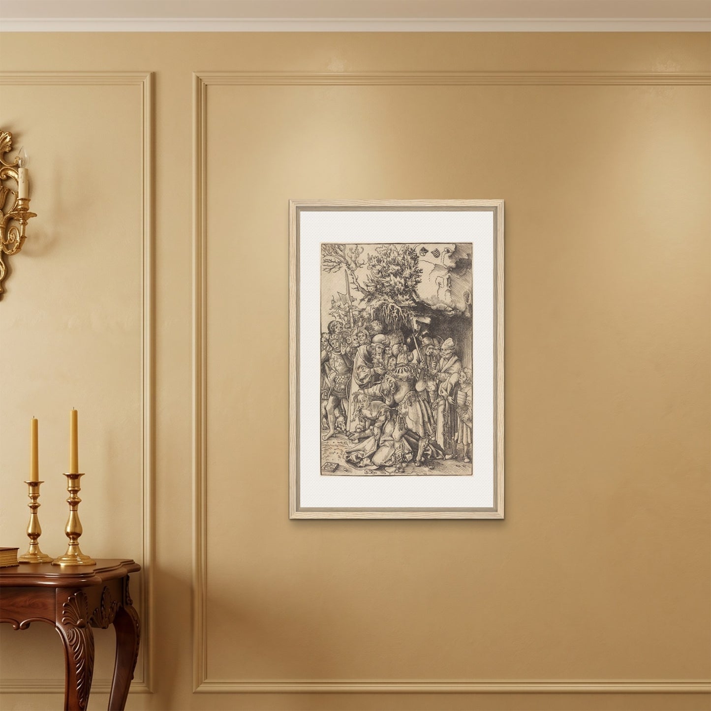 Orlonzo - FRAMED CANVAS WOOD 60x90cm24x36 ROOM