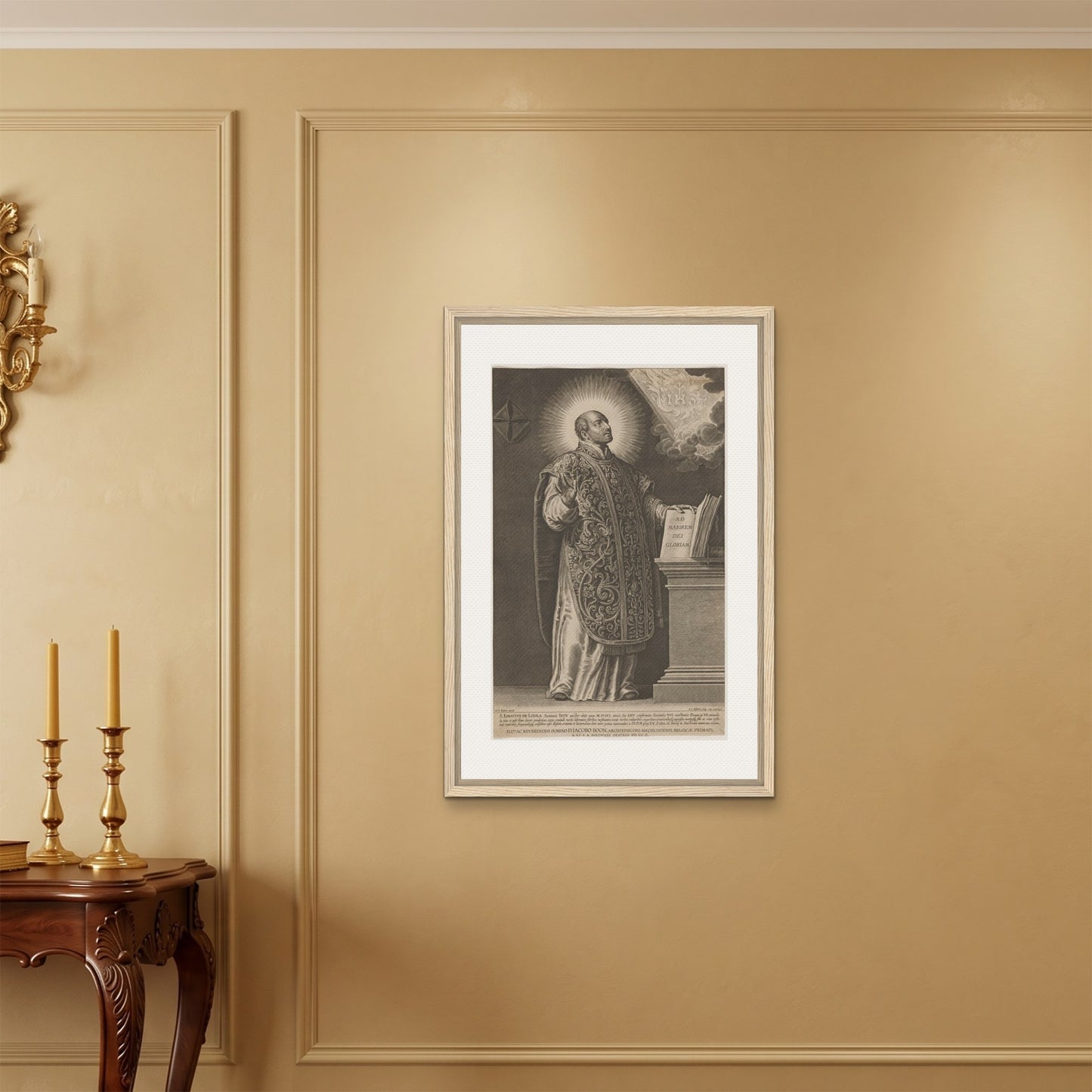 Orlonzo - FRAMED CANVAS WOOD 60x90cm24x36 ROOM