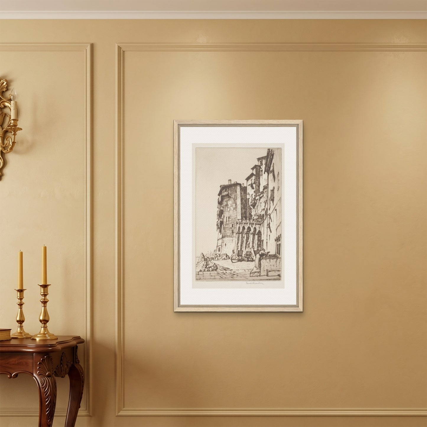 Orlonzo - FRAMED CANVAS WOOD 60x90cm24x36 ROOM