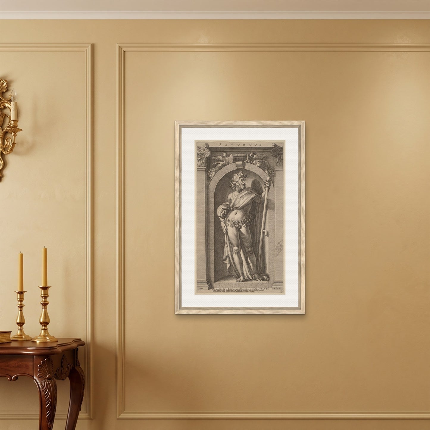 Orlonzo - FRAMED CANVAS WOOD 60x90cm24x36 ROOM