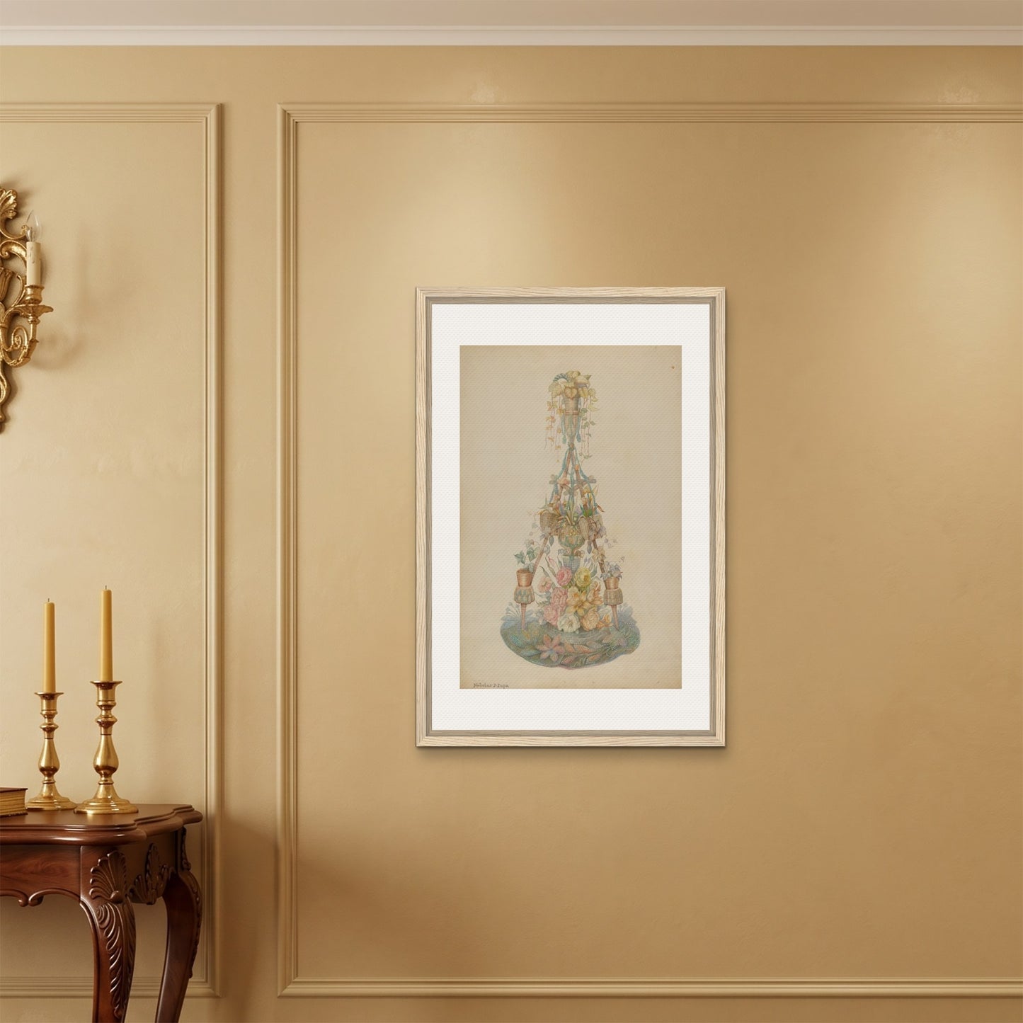 Orlonzo - FRAMED CANVAS WOOD 60x90cm24x36 ROOM
