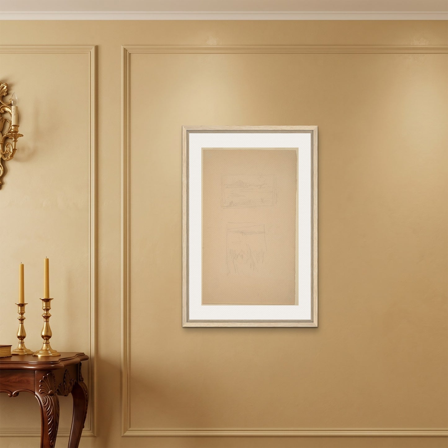 Orlonzo - FRAMED CANVAS WOOD 60x90cm24x36 ROOM