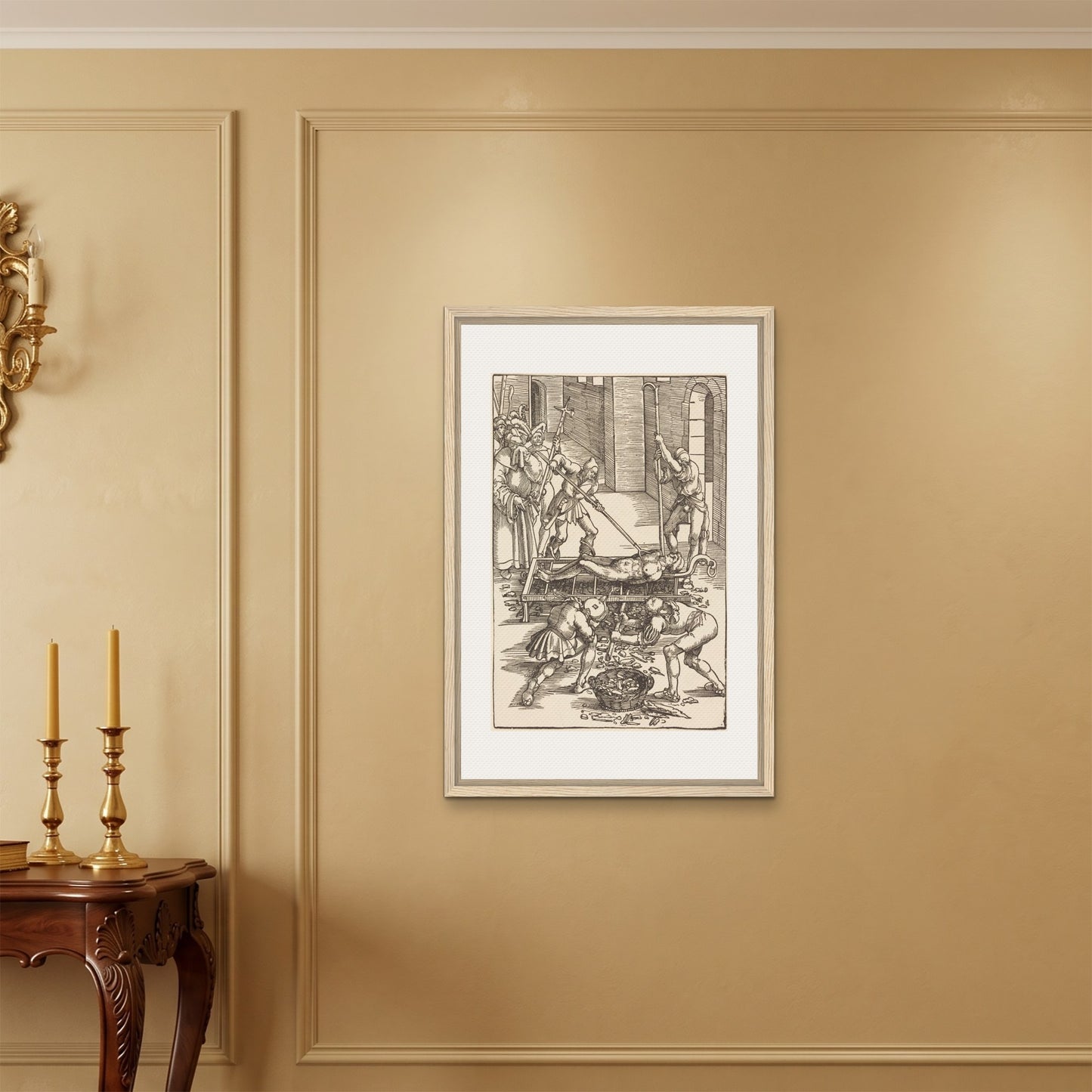 Orlonzo - FRAMED CANVAS WOOD 60x90cm24x36 ROOM