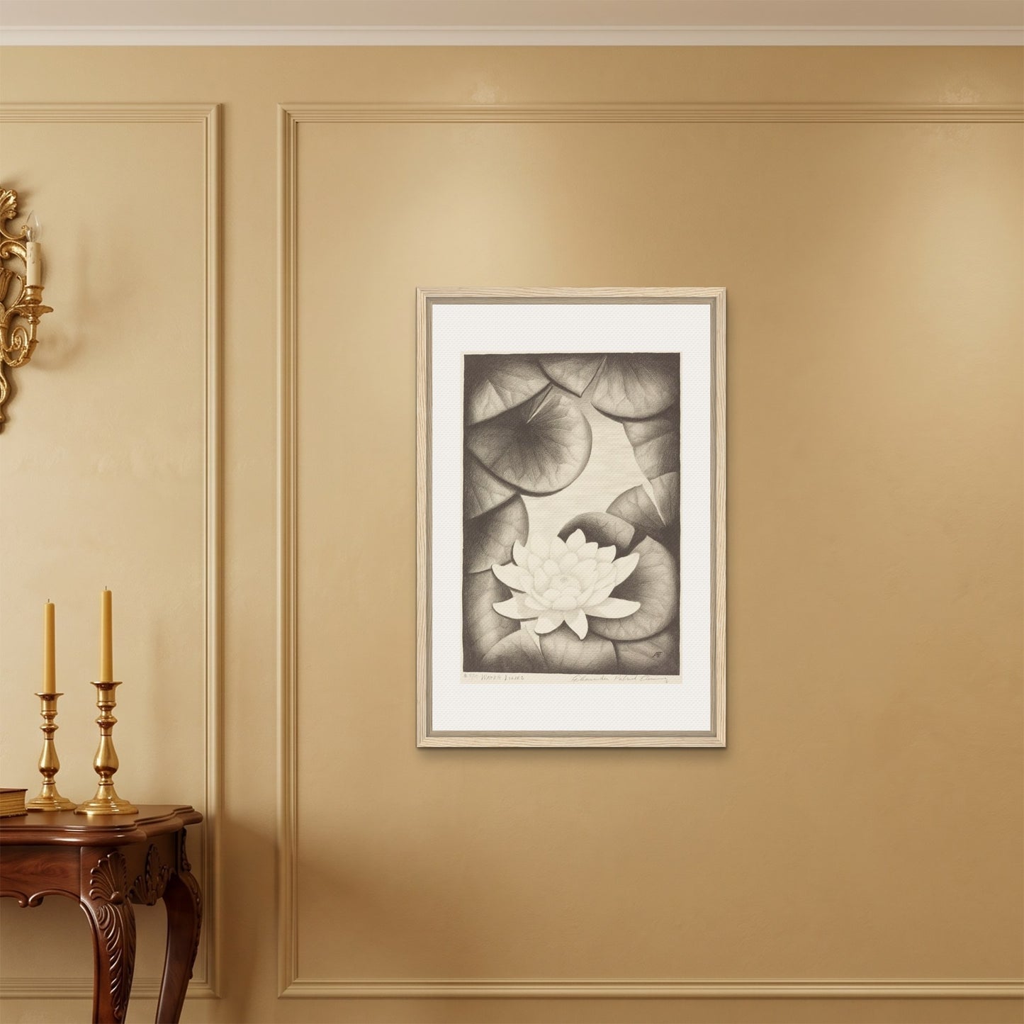 Orlonzo - FRAMED CANVAS WOOD 60x90cm24x36 ROOM