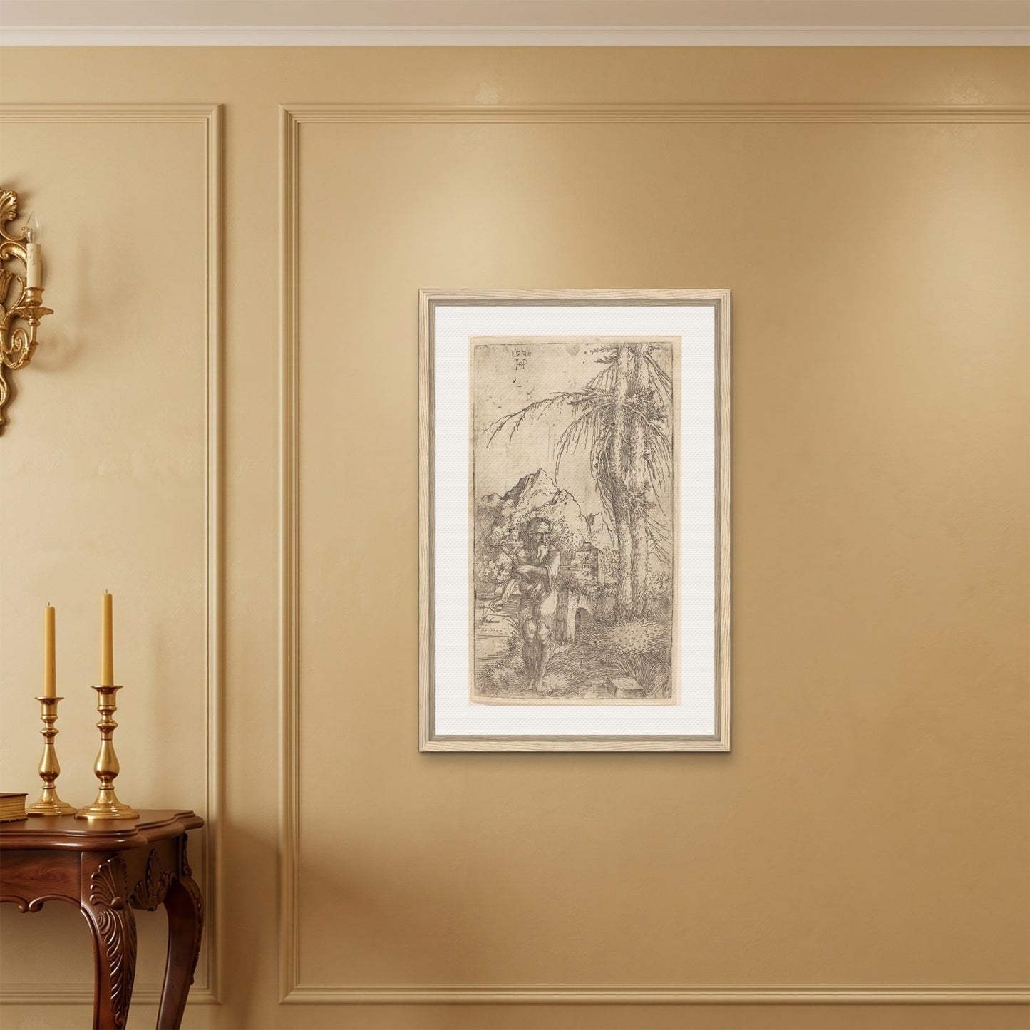 Orlonzo - FRAMED CANVAS WOOD 60x90cm24x36 ROOM
