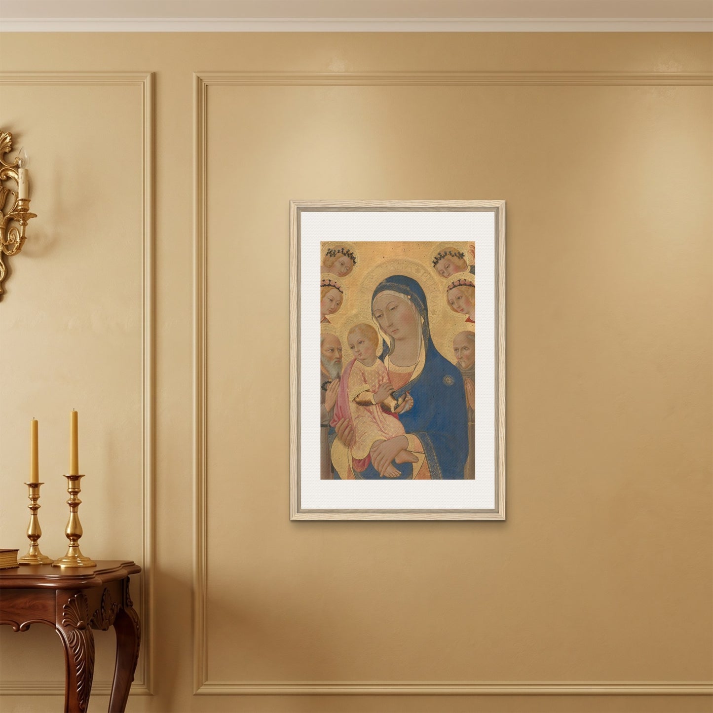 Orlonzo - FRAMED CANVAS WOOD 60x90cm24x36 ROOM