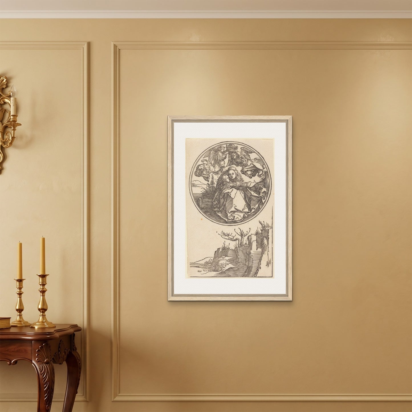 Orlonzo - FRAMED CANVAS WOOD 60x90cm24x36 ROOM