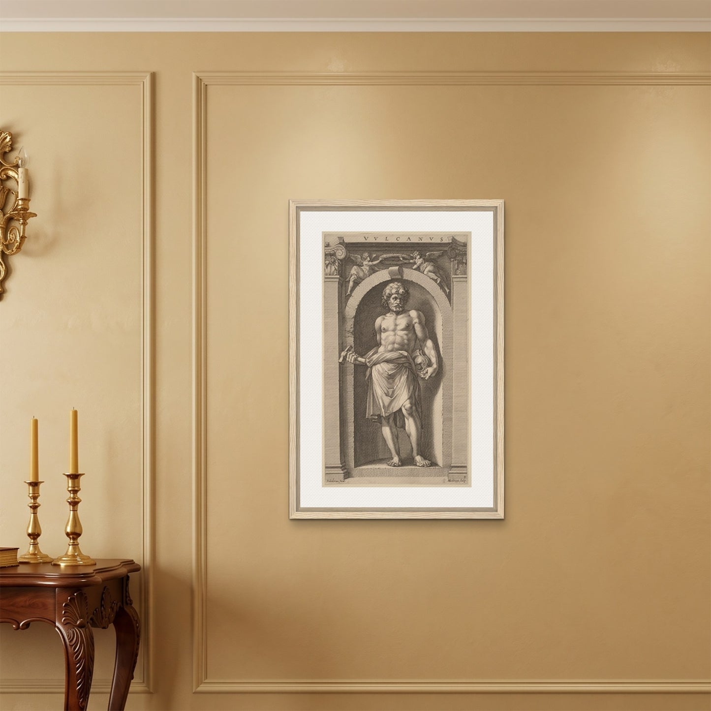 Orlonzo - FRAMED CANVAS WOOD 60x90cm24x36 ROOM