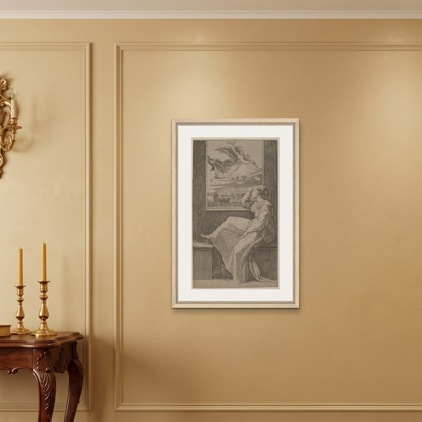 Orlonzo - FRAMED CANVAS WOOD 60x90cm24x36 ROOM