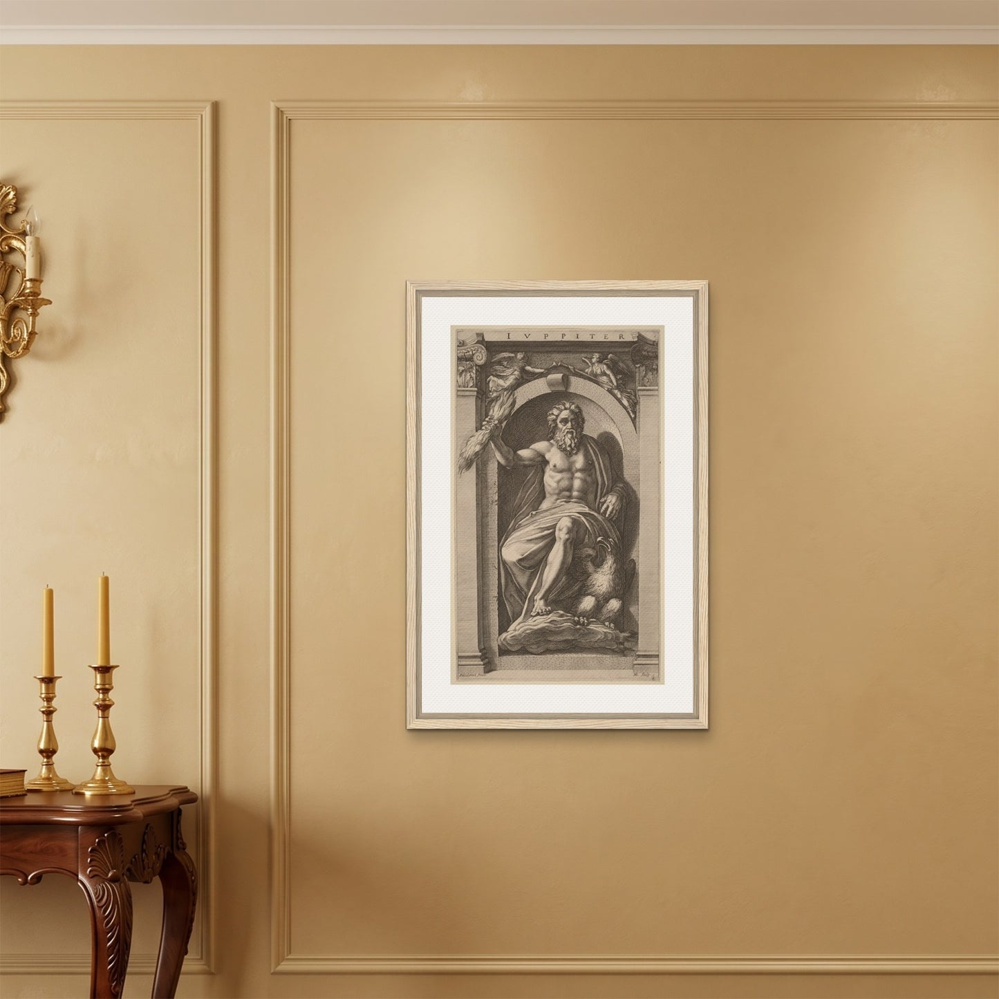Orlonzo - FRAMED CANVAS WOOD 60x90cm24x36 ROOM