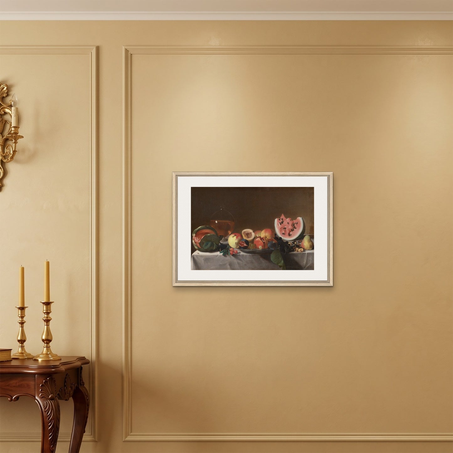 Orlonzo - FRAMED CANVAS WOOD 7050cm2820 ROOM