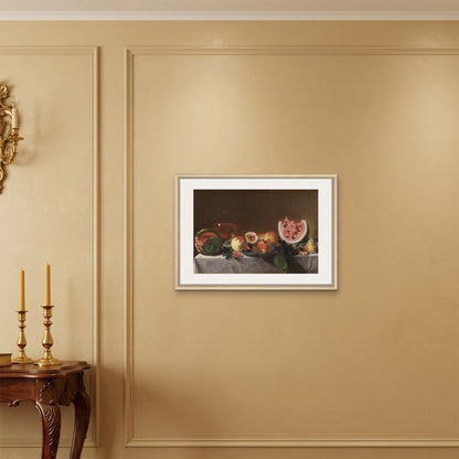 Orlonzo - FRAMED CANVAS WOOD 7050cm2820 ROOM