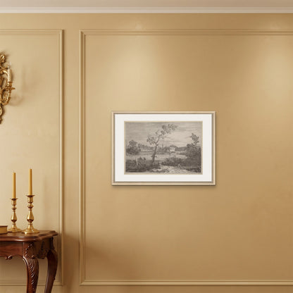 Orlonzo - FRAMED CANVAS WOOD 7050cm2820 ROOM