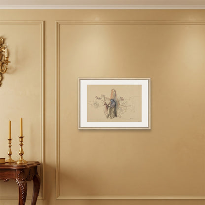 Orlonzo - FRAMED CANVAS WOOD 7050cm2820 ROOM