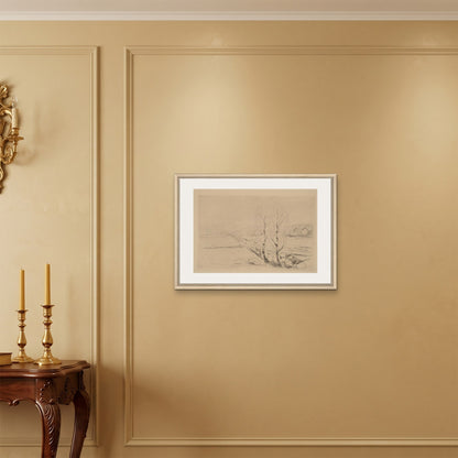 Orlonzo - FRAMED CANVAS WOOD 7050cm2820 ROOM