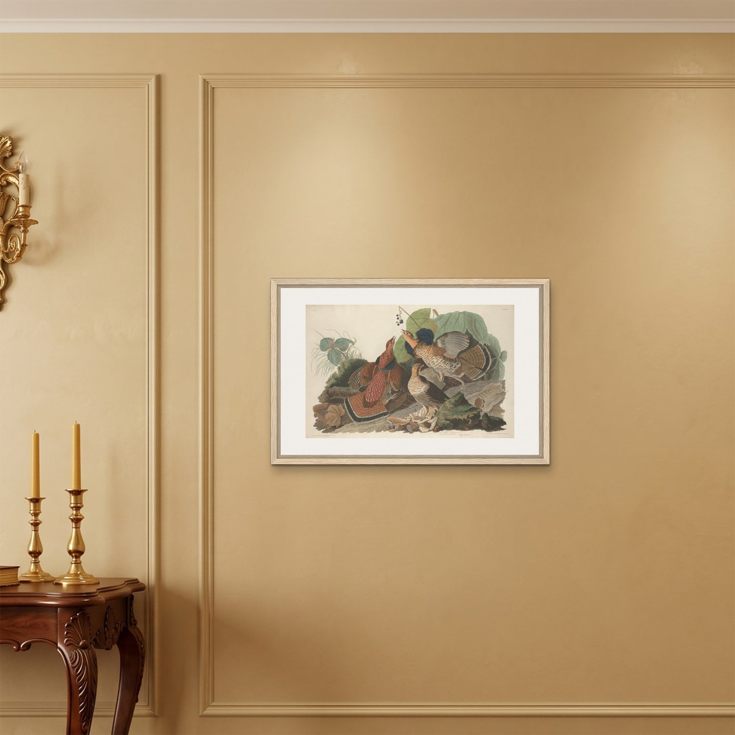 Orlonzo - FRAMED CANVAS WOOD 7550cm3020 ROOM