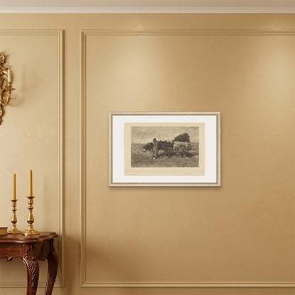Orlonzo - FRAMED CANVAS WOOD 7550cm3020 ROOM