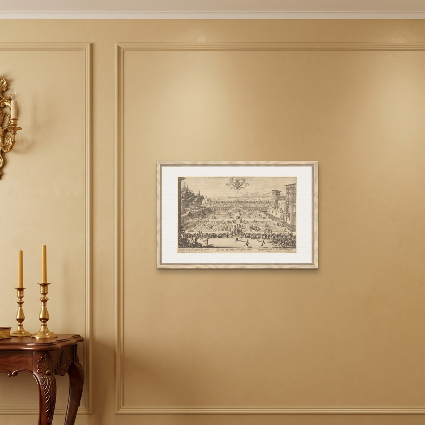 Orlonzo - FRAMED CANVAS WOOD 7550cm3020 ROOM