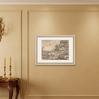 Orlonzo - FRAMED CANVAS WOOD 8060cm3224 ROOM
