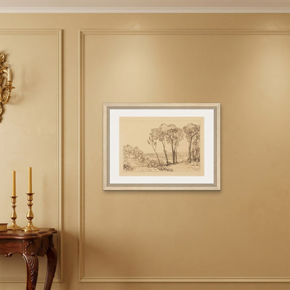 Orlonzo - FRAMED CANVAS WOOD 8060cm3224 ROOM