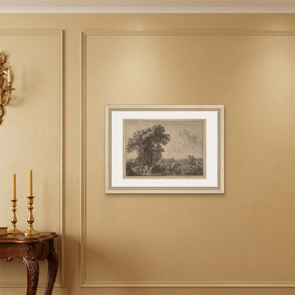 Orlonzo - FRAMED CANVAS WOOD 8060cm3224 ROOM