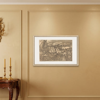 Orlonzo - FRAMED CANVAS WOOD 9060cm3624 ROOM