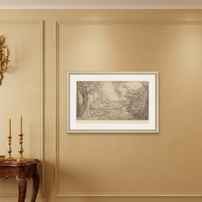 Orlonzo - FRAMED CANVAS WOOD 9060cm3624 ROOM